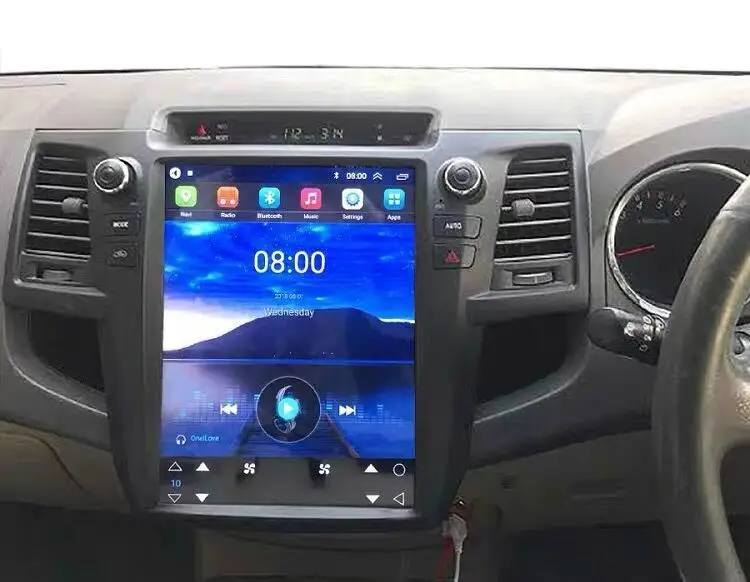 سيارة أندرويد نظام تحديد المواقع والملاحة واي فاي 12.1 "لتويوتا فورتشنر هايلكس 2005 ~ 2015 راديو #4