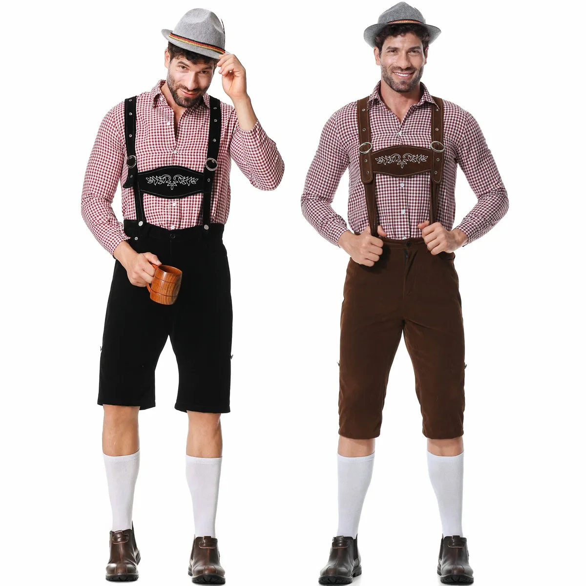 The New Traditional German Oktoberfest Carnival Men's National Traditional Beer Suit