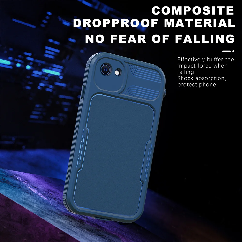 Shellbox Mars Series Waterproof Case for iPhone 7G 8G SE 2020 SE 2 SE 2022 SE 3 Shockproof Heavy Duty Defender Cover Diving Case