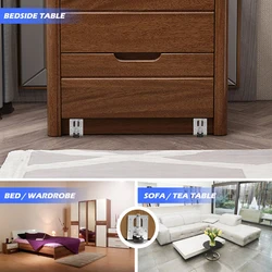 Leveling Feet Adjustable Strong Practical Leg Levelers for Table Workbench Cabinet