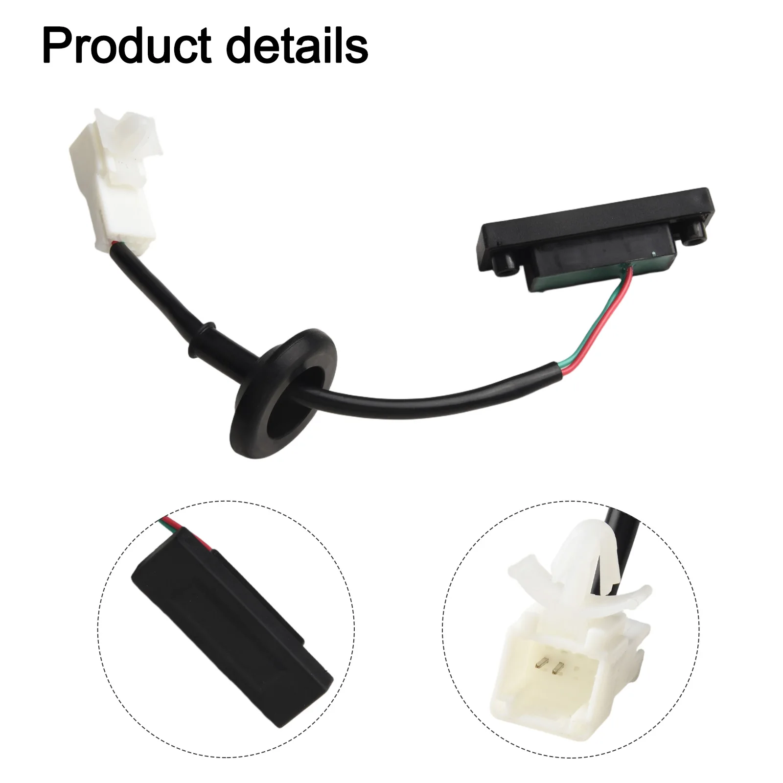 Auto-Ersatzteile Kofferraumtürschalter 1 Stück Direkter Ersatz für Hyundai I10 2013 - 2021 Heckklappenschalter Kofferraumtürschalter – Detail 10