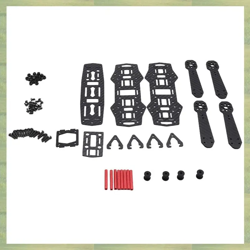 

N15R-Стойка из углеродного волокна, комплект рамы, дорожная машина, стойка для модели FPV, стойка для модели FPV, стойка для дрона FPV