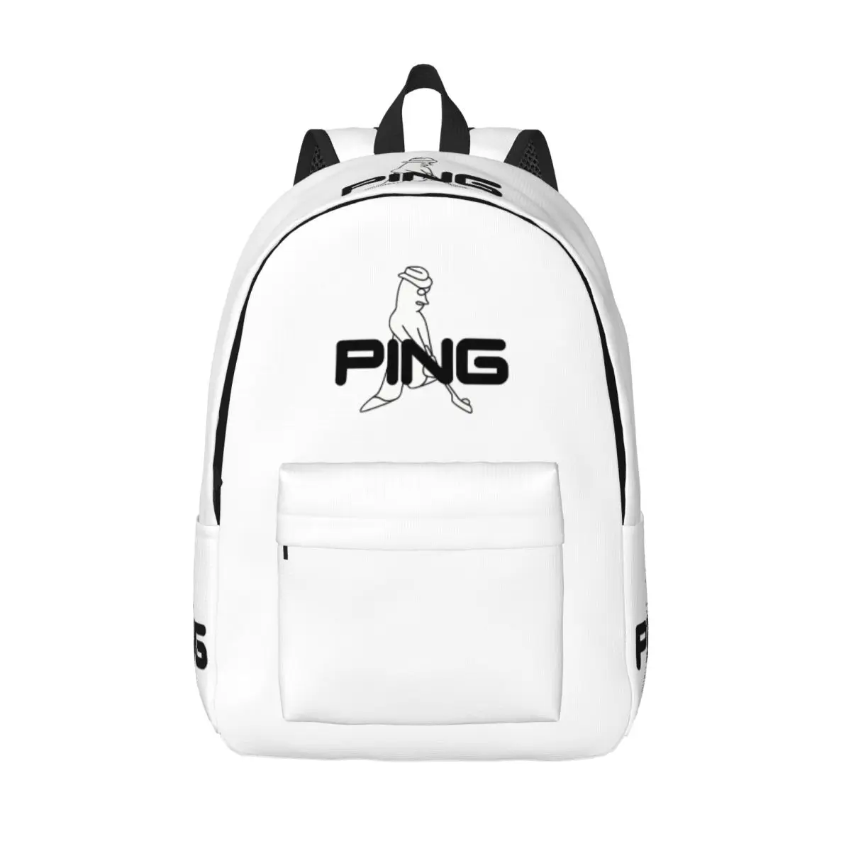 

Golf Fashion Backpack Outdoor High School Business Daypack for Men Women College Canvas Bags