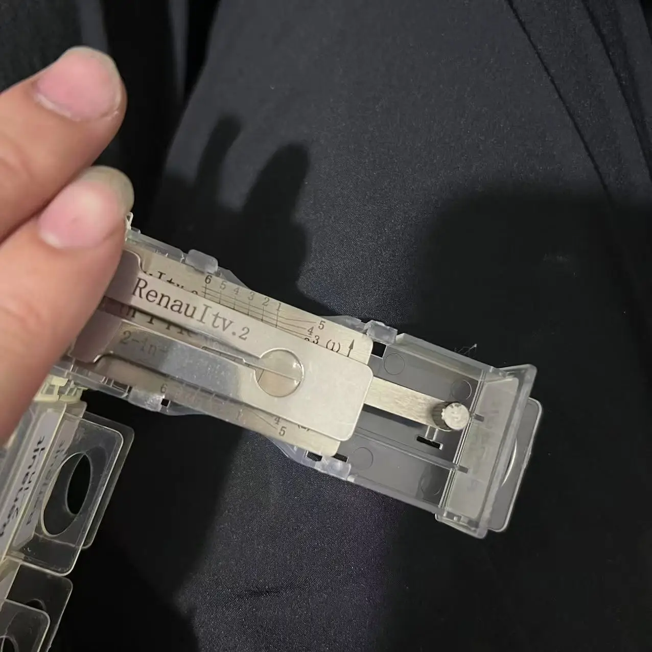 

Измерительный инструмент для декодирования Lishi 2-в-1 RenauIt