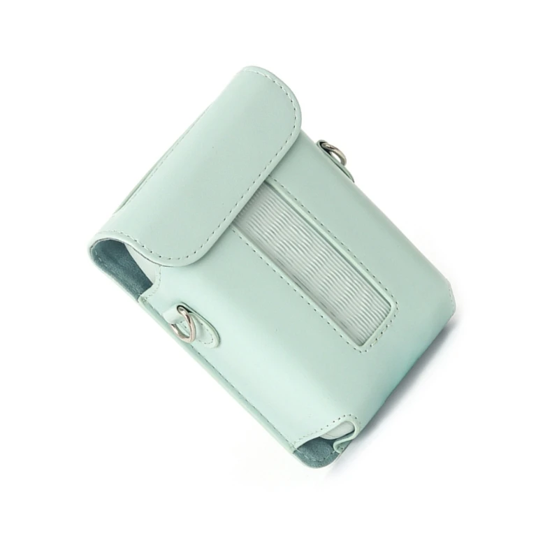 حقيبة كتف محمولة تحمل الطابعة لـ Instax Mini Link 3، حافظة جلدية PU مضادة للغبار مع رفقاء السفر بحزام الكتف