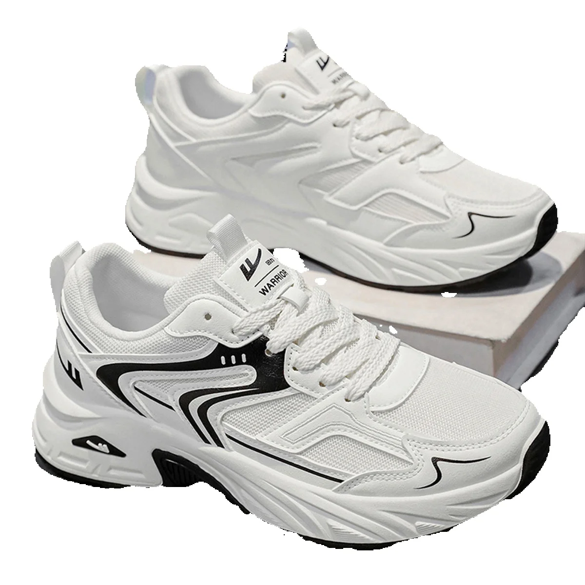 Pull-back Shoes For Men, 2026 New Spring-summer Breathable Mesh Sneakers, Men's Retro Thick-soled Dad Shoes_vogvips.com