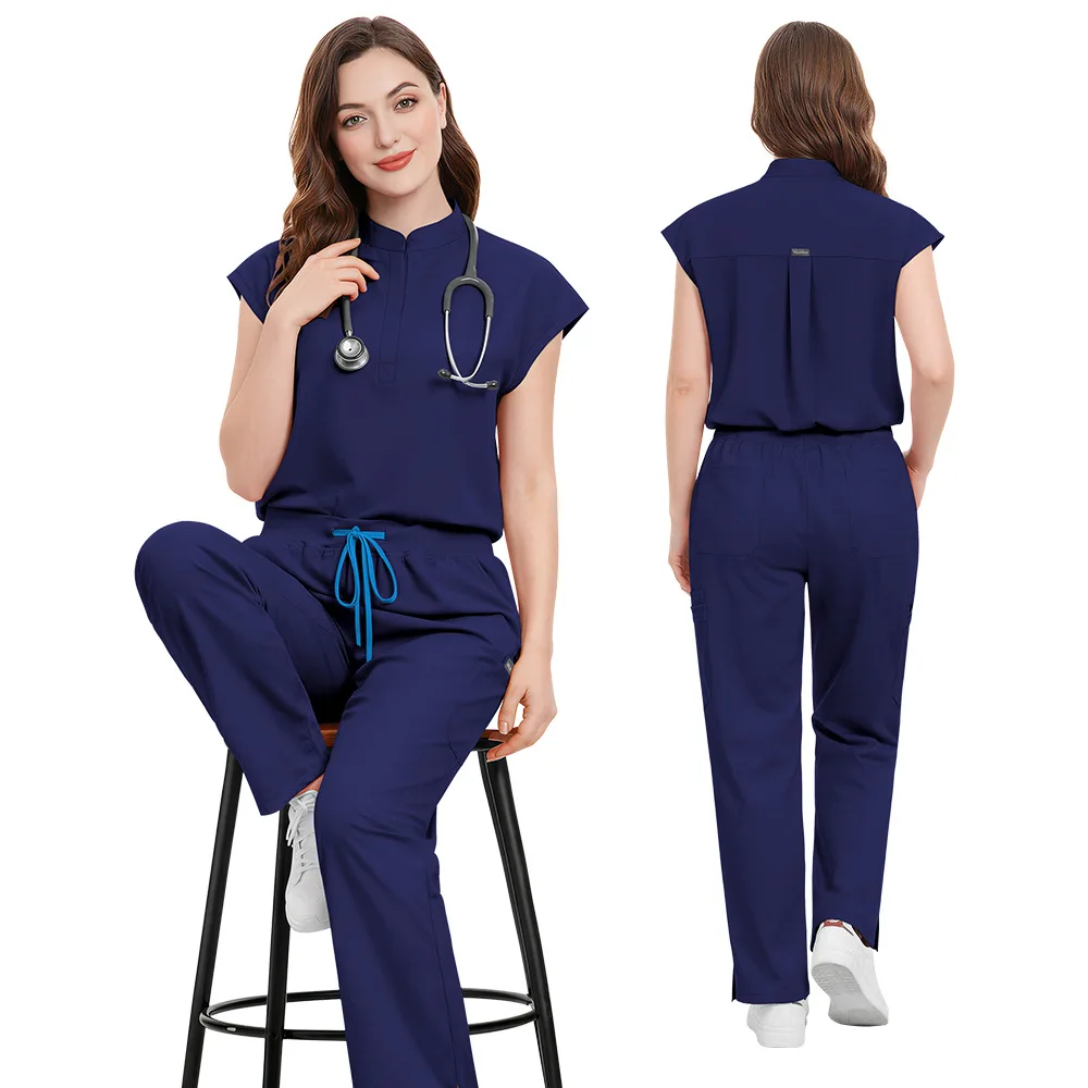 Pet Hospital Medical Work Clothes Doctor Uniform Set Nurse Accessories Beauty Salon Workwear Operating Room Scrubs Suit