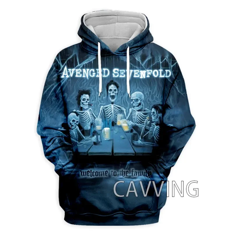 New Fashion Women/Men's 3D Print  Avenged Sevenfold  Rock  Hoodies Hooded Sweatshirts Harajuku Hoodie Sweatshirts Tops   H03