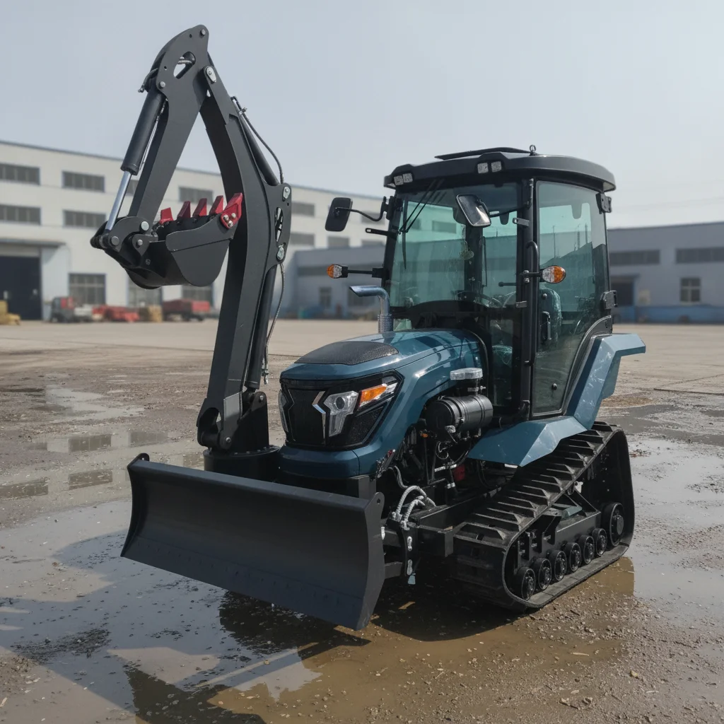Tractor Implement - Landwirtschaftlicher Gummiketten-Traktor mit 110 PS, geeignet