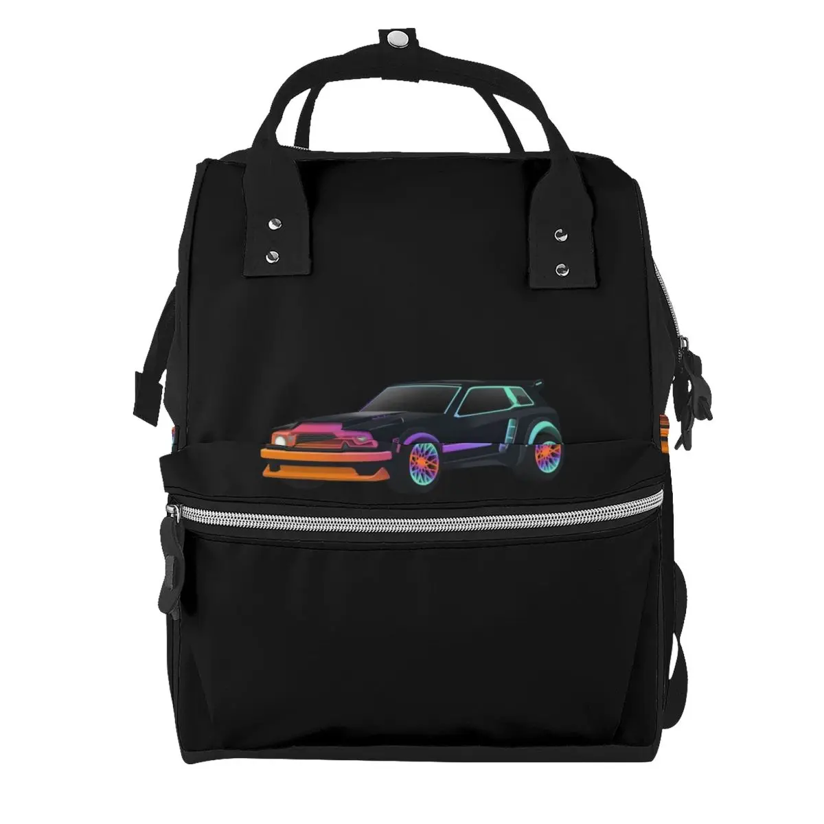 Rocket League Fennec Student Backpack School Bag Hiking Travel Daypack for Men Women Bookbag Shoulder Bags