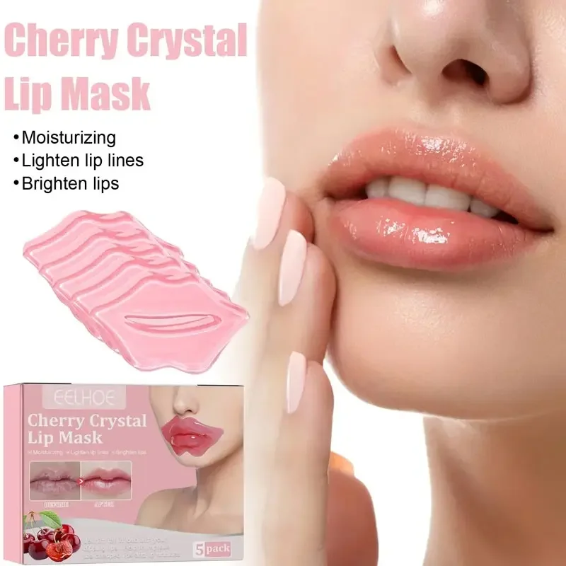 

Cherry Crystal Lip Mask Moisturizing Nourishing Lipss Sticks Fade Lips Liner Beauty Lip-Care