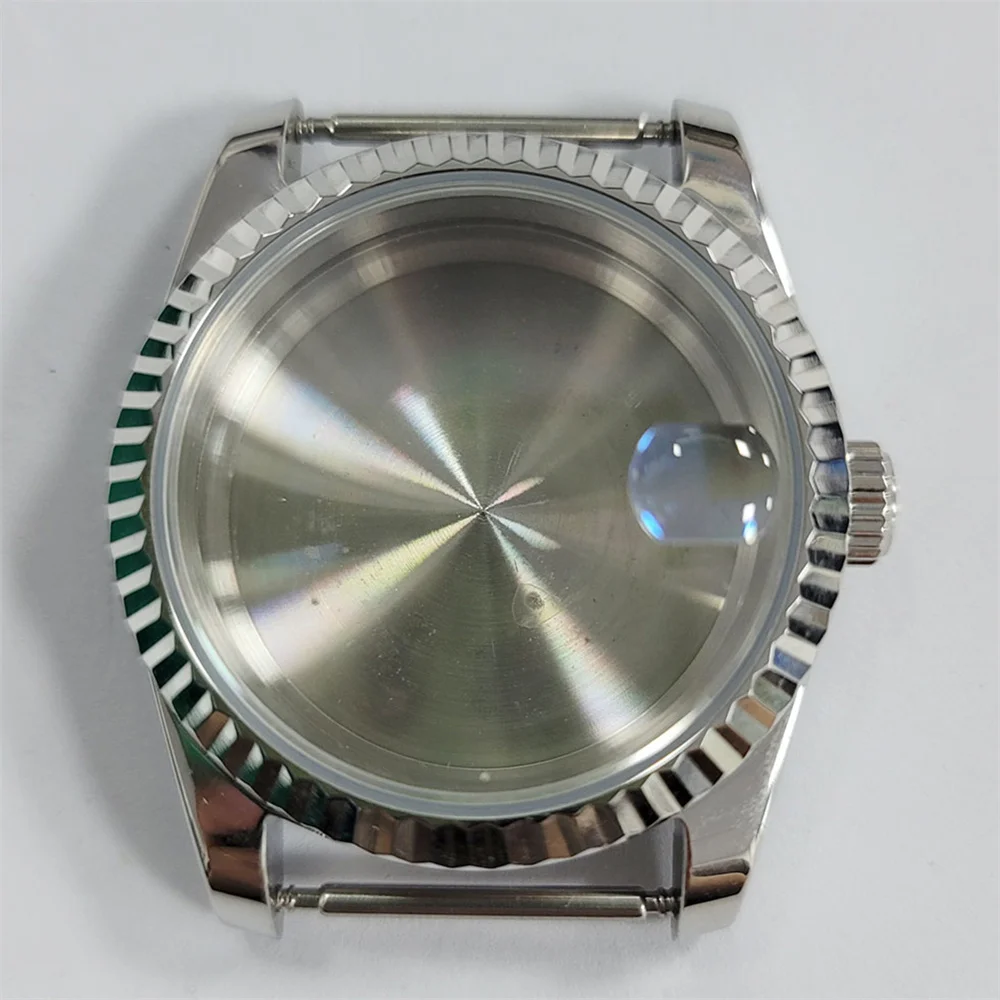 

36MM/39MM Sapphire Glass Watch Case for NH35/NH36/4R/7S Movement Replacement Shell Stainless Steel Watch Case Accessories