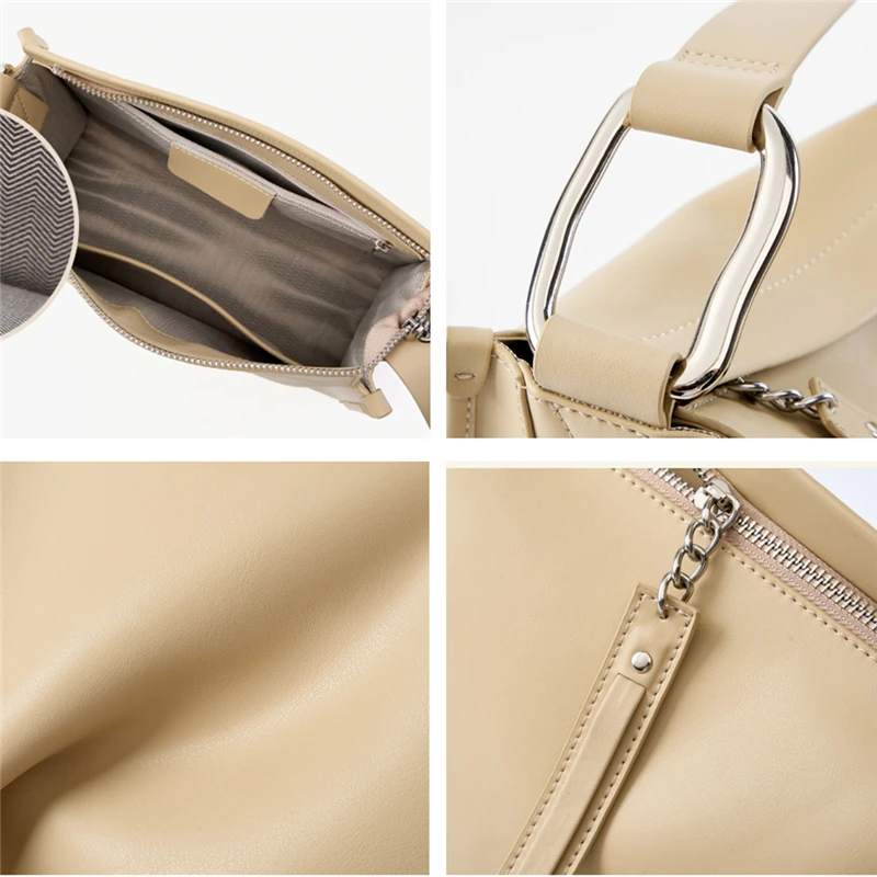 Toptrends Cowhide Genuine Leather Pillow Crossbody Shoulder Bags For Women Summer 2024 Trend Designer Ladies Handbags And Purses