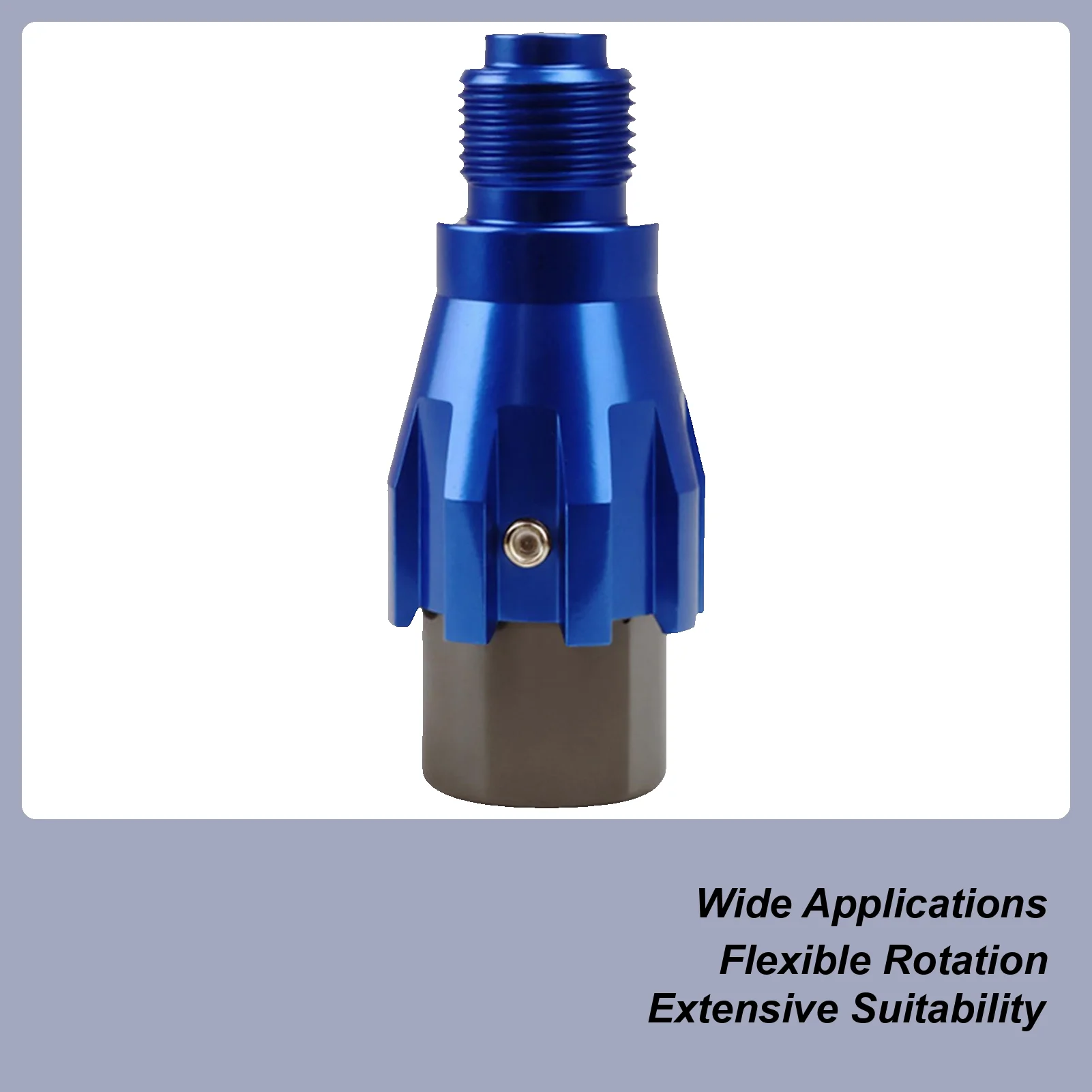

Airless Sprayer Hose Swivel Joint Swivel Connector Tips 360 Degree Rotation Replacement Part For House Furniture Ceilings