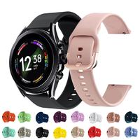 22mm Silicone Watch Bracelet For TicWatch Pro 3 E2 S2 Gth2 Pro 3 GPS GTX 4G 2022 2020 2021 2019 Strap Smart Watch Band Correa