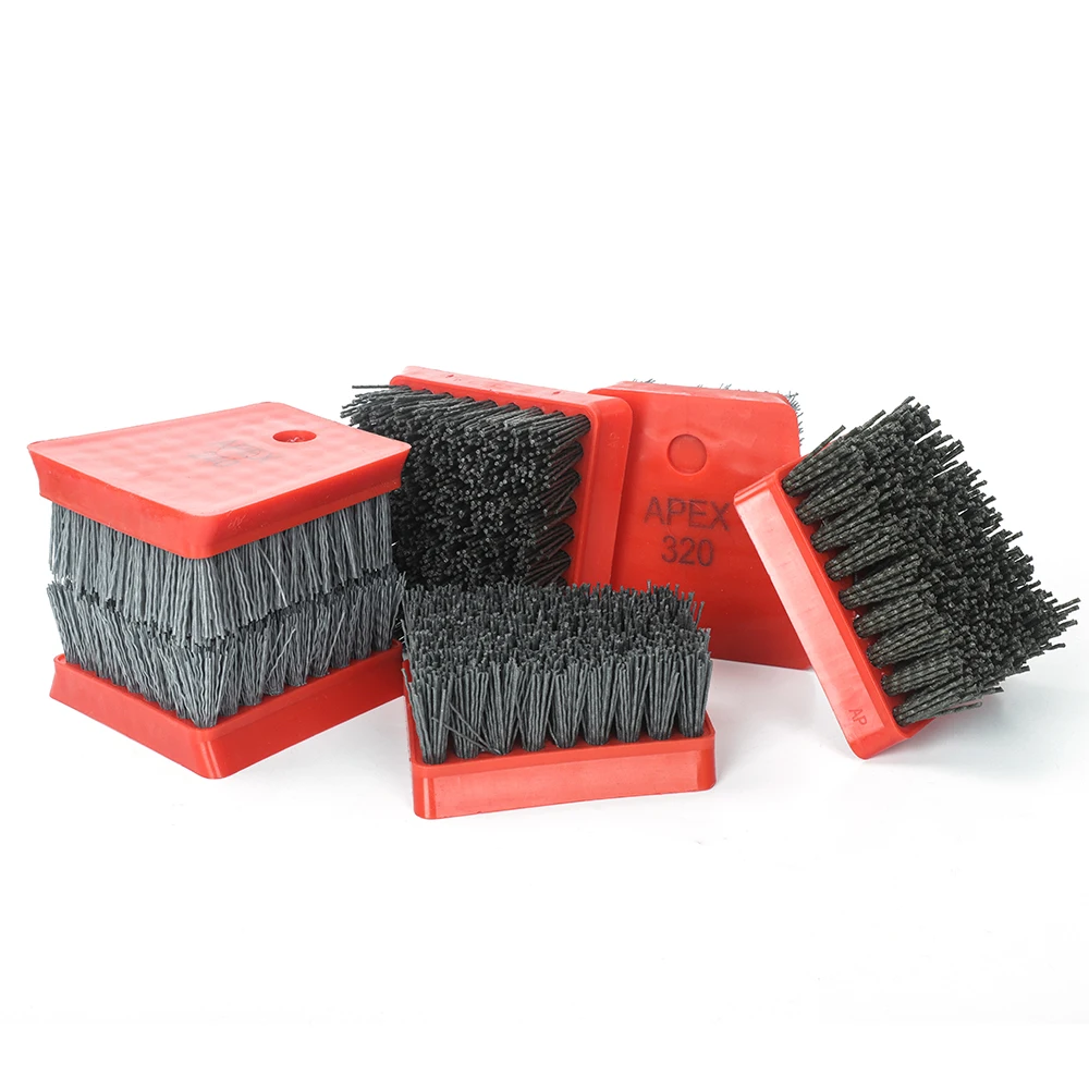 

Frankfurt Antique Brush With Red Base For Polishing Granite And Marble Stone Ceramic Tiles Diamond Tools For Concrete Floor
