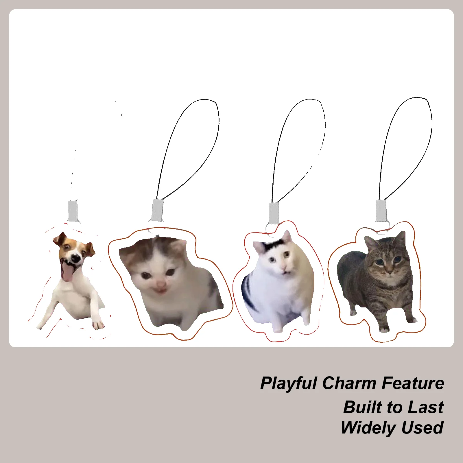 

Милый телефонный шарм смайлик ремешок для мобильного телефона акриловый рюкзак кулон забавный кот собака смайлик ремешок для мобильного телефона для взрослых подростков