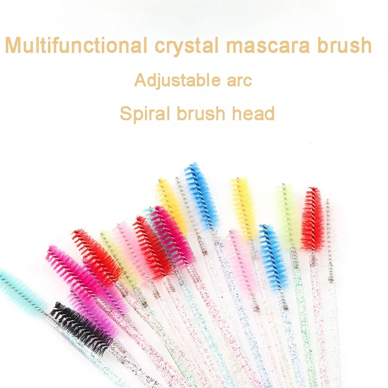 50Pcs Disposable Mascara Wands Applicator Spoolers Eye Lashes Eyelash Brushes Makeup Brushes Cosmetic Brush Makeup Tools Makeup