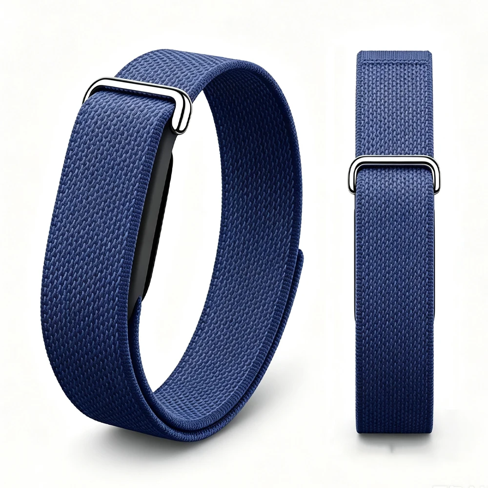 Geflochtenes Nylon-Schlaufenarmband für Google Fitbit Air, atmungsaktives, bequemes Armband für Google Fitbit Air Sport-Armband-Zubehör – Detail 14