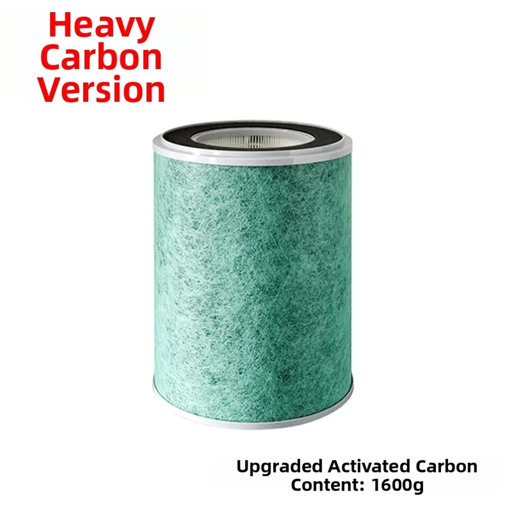 HEPA Filter Cartridge for Wukong A1-F1 Air Purifier with Sealed Gluing and Optimized Particle for capture Efficiency