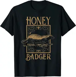 T-shirt premium Honey Badger dal design accattivante, ottima idea regalo