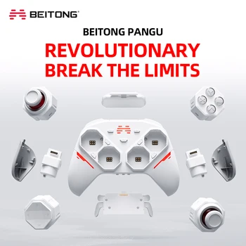 BEITONG PanGu Modułowy Bezprzewodowy Kontroler do Gier z Możliwością Personalizacji, Gamepad do PC/NS2/Mobilnych Urządzeń/Steam