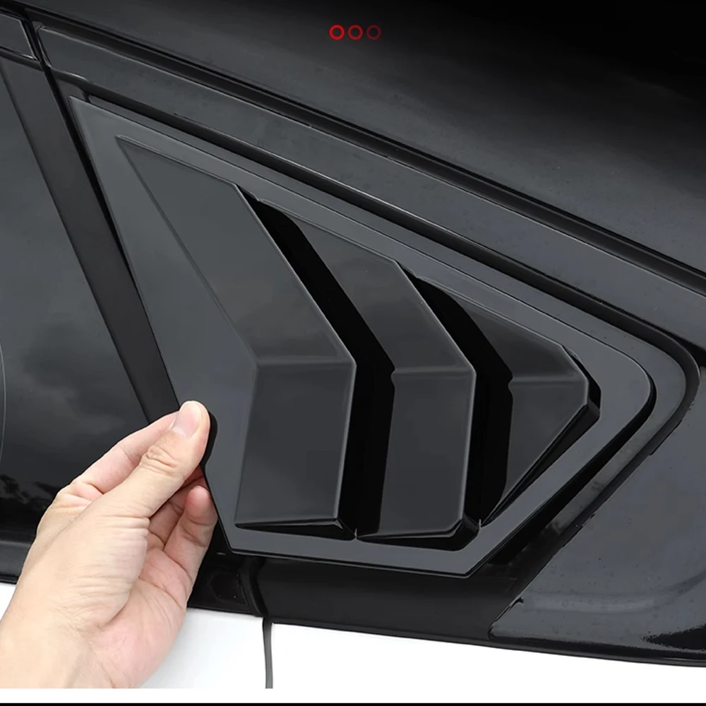 مصراع السيارة لفورد مونديو توروس MK5 2023 ~ 2025 2024 نافذة جانبية خلفية ABS كوة سباق نمط الثلاثي ملصق الملحقات #4