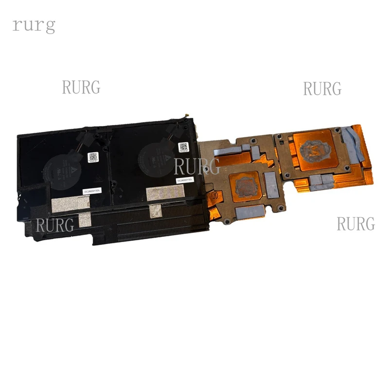 R+  04YGRP for Dell Precision 7670 M7670 Cooler Heatsink CPU GPU Fan DC5V Read HS23
