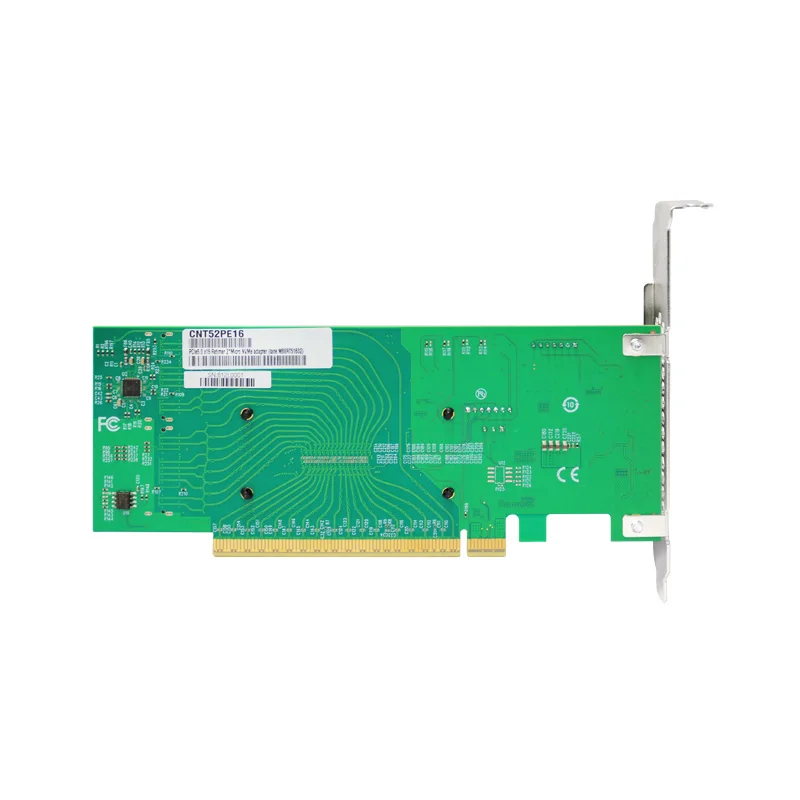 Imagem -03 - Adaptador Ceacent Nvme Conector Mcio 2x8 Ativado Dispositivo Ssd Nvme Gen5.0 ou Pcie 5.0 Cnt52pe16 Retimer