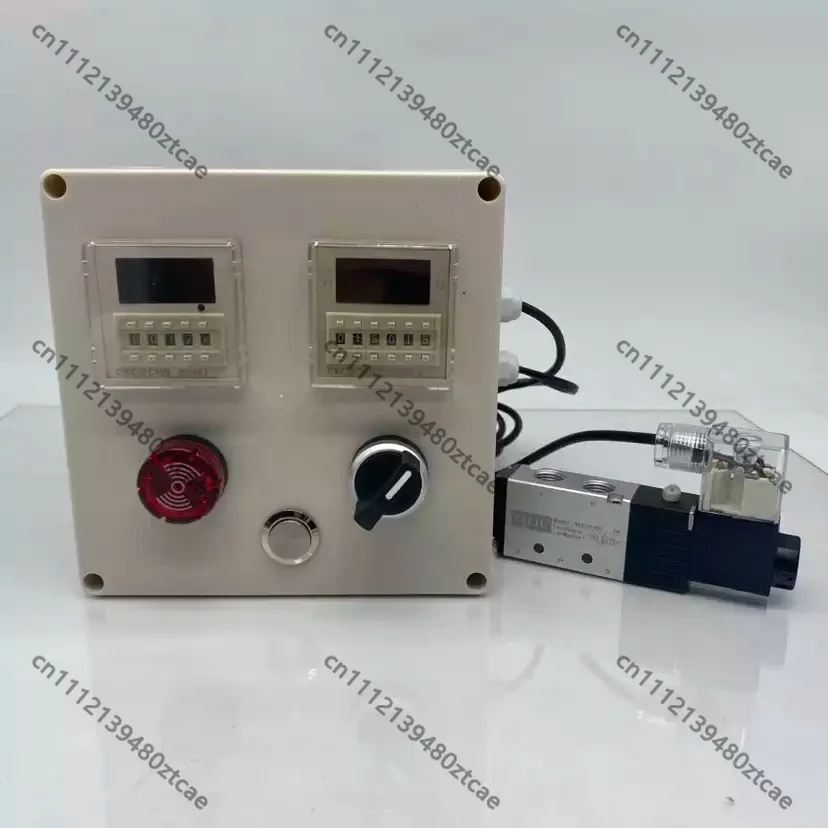 Pneumatic Cylinder Reciprocating Auto‑Cycle Control Solenoid Valve 5/2 Way Directional Valve With Counting Alarm Pusher Actuator