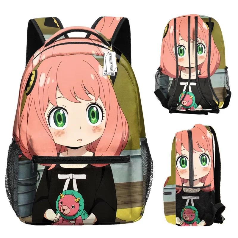 Spy X Family Anya Forger Backpack Print Anime College Student Cosplay School Bags Travel Laptop Kawaii Female Male Mochilas Gift