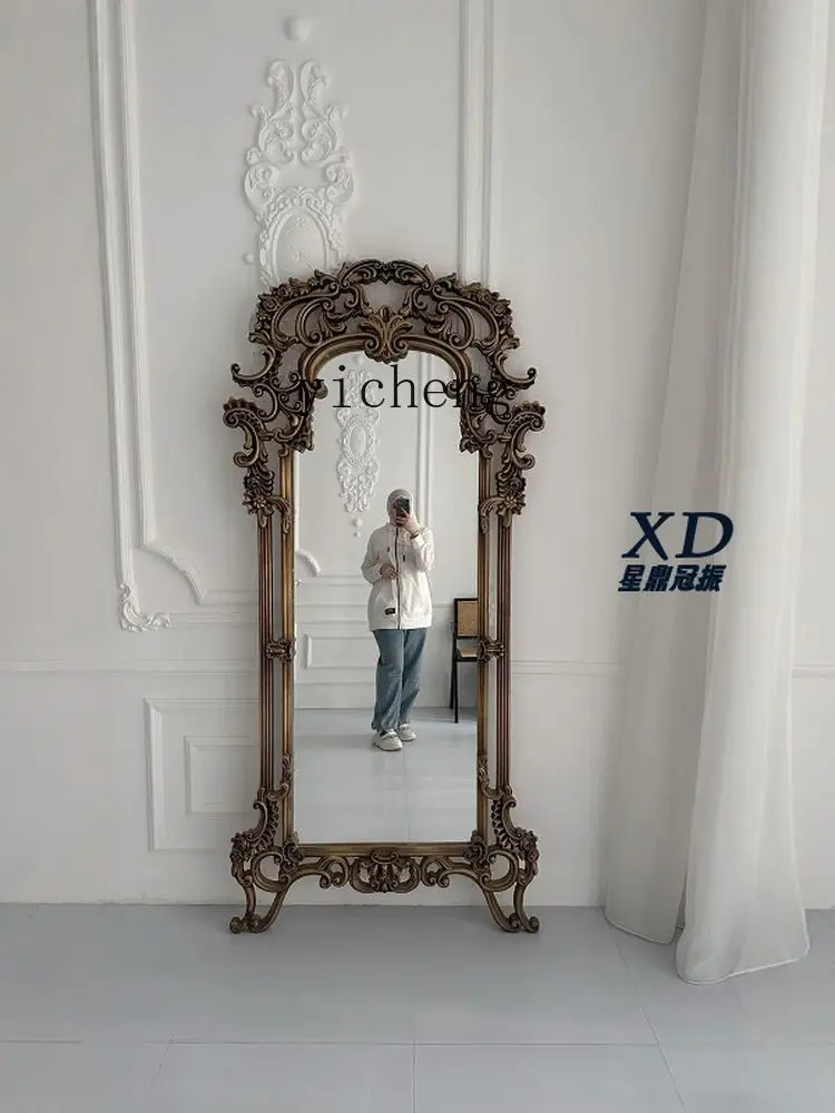 

LX full-length mirror wall-mounted wall home dressing mirror