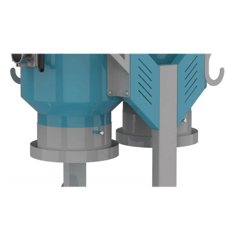 Easy to Operate Double Bucket Bagging Professional Industrial Vacuum Cleaner Large for Dust