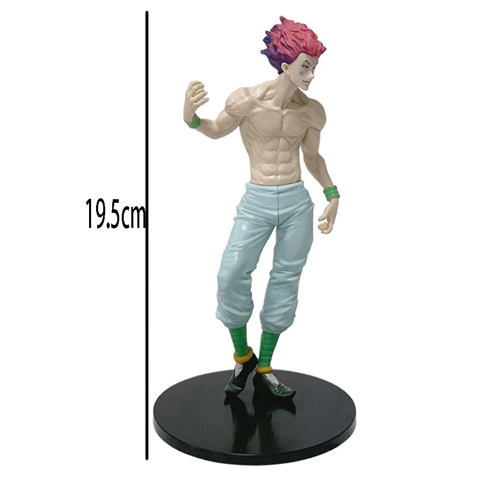 Figurka Anime Hunter×Hunter GON·FREECSS Hisoka Figurka Akcji 19,5 cm Model Statuetka z PVC Ozdoby Zabawka Prezent