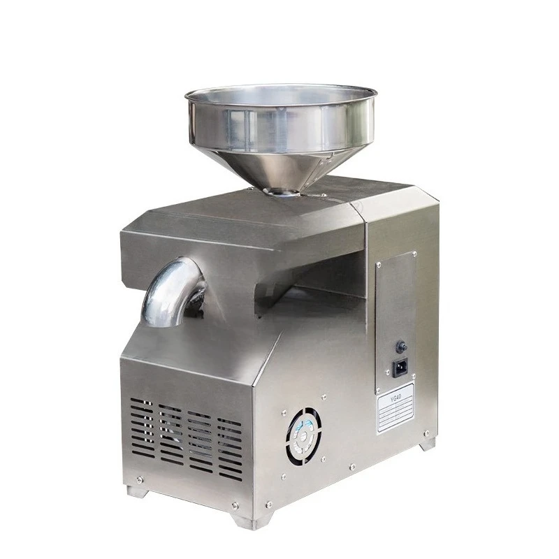 

Automatic small peanut oil press, stainless steel sesame oil press