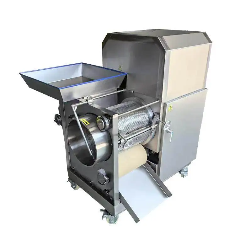 -ForHot-Sale Automatic Fish Meat Bone Separator / Fish Deborning & Bone Removing Machine 220/380V 1.5/2.2KW for Fish Processing*