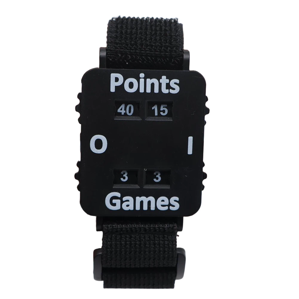 Adjustable Wrist-Mounted For Score Counter for Tennis and Recreational For Sports with Clear Screen Visibility