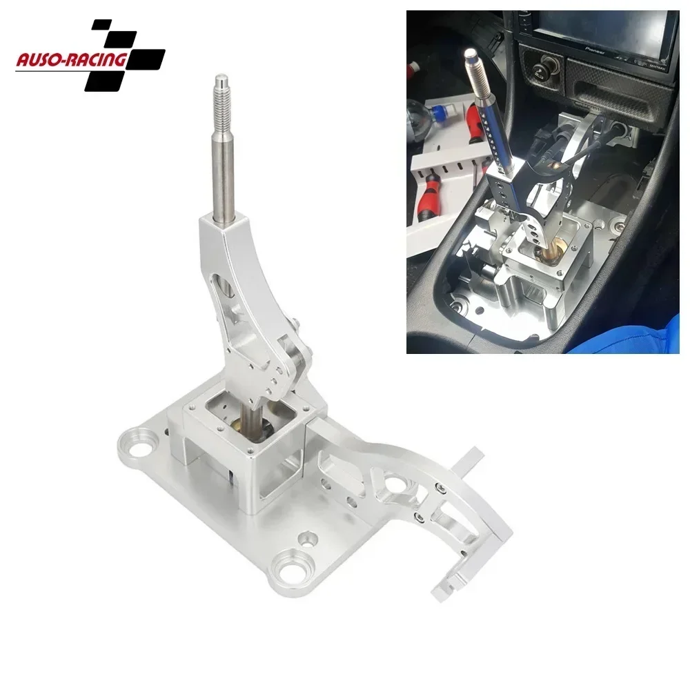 

Billet Aluminum Shifter Box Gear Shifter Shift Knob For Acura RSX / K series engine EG EK DC2 EF Silver Black