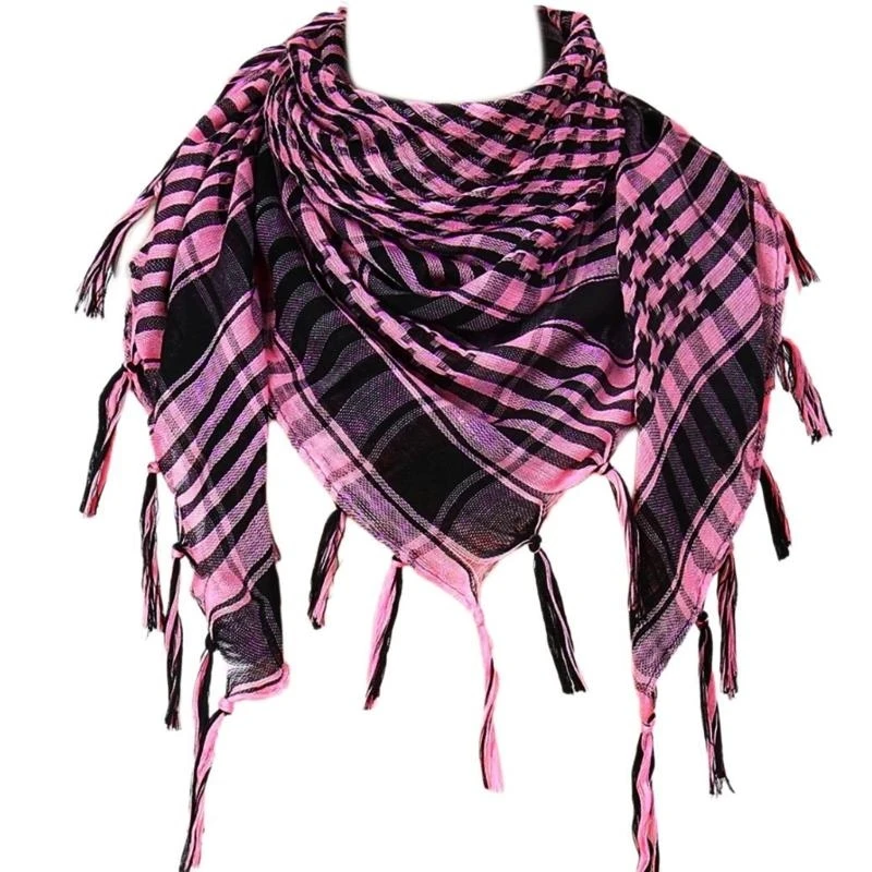 

Мусульманский арабский головной платок Keffiyeh Shemagh, арабский шейный платок, шейный платок, этническая повязка на голову в пустыне, ветрозащитная