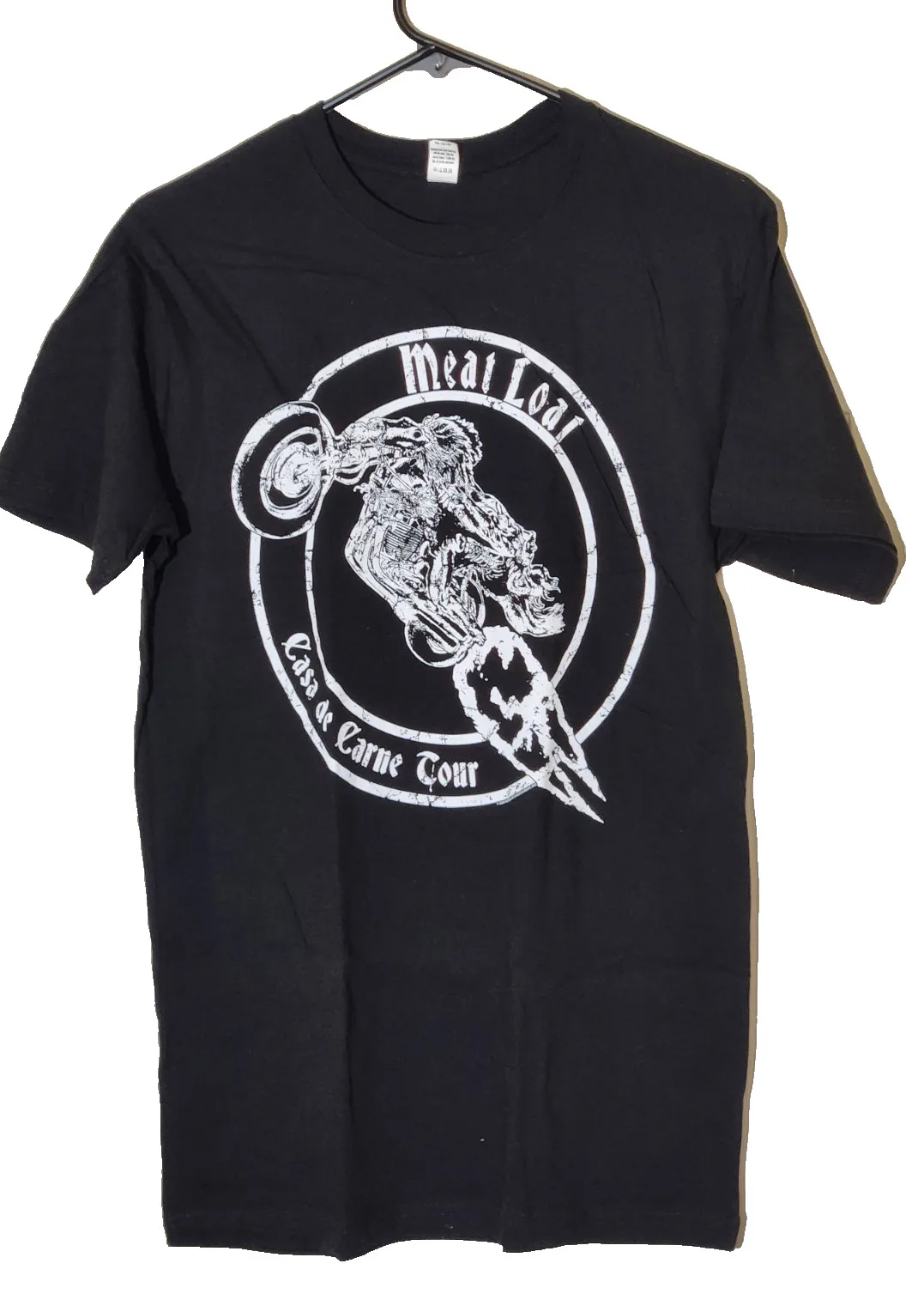 

Meat Loaf - "Meat House" Casa De Carne Concert Tour Black T-Shirt Mens Large