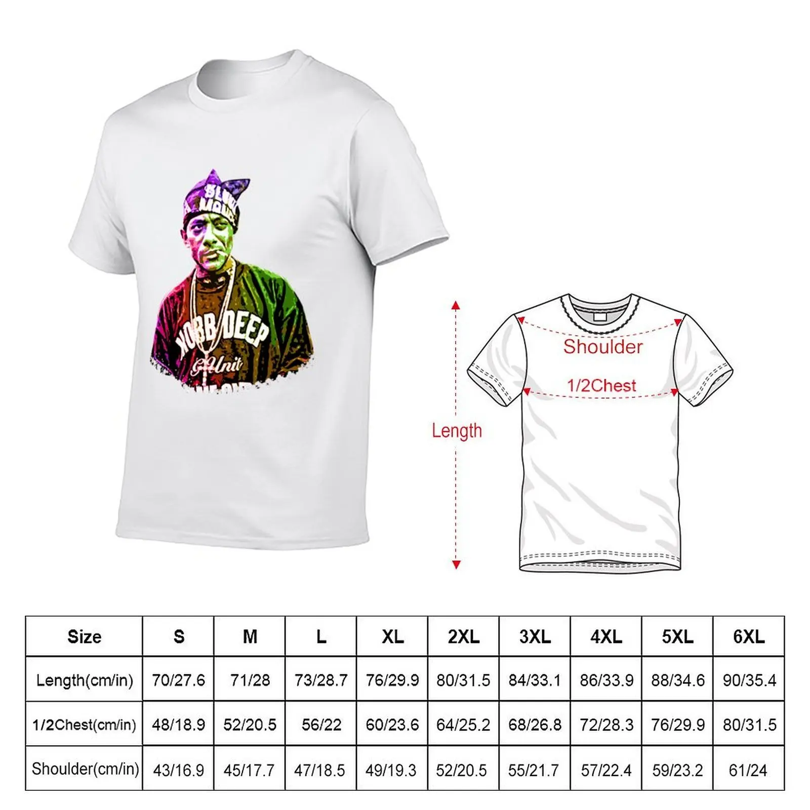 Prodigy of Mobb Deep T-Shirt man t shirts cotton t shirts for man graphic tees T-Shirt
