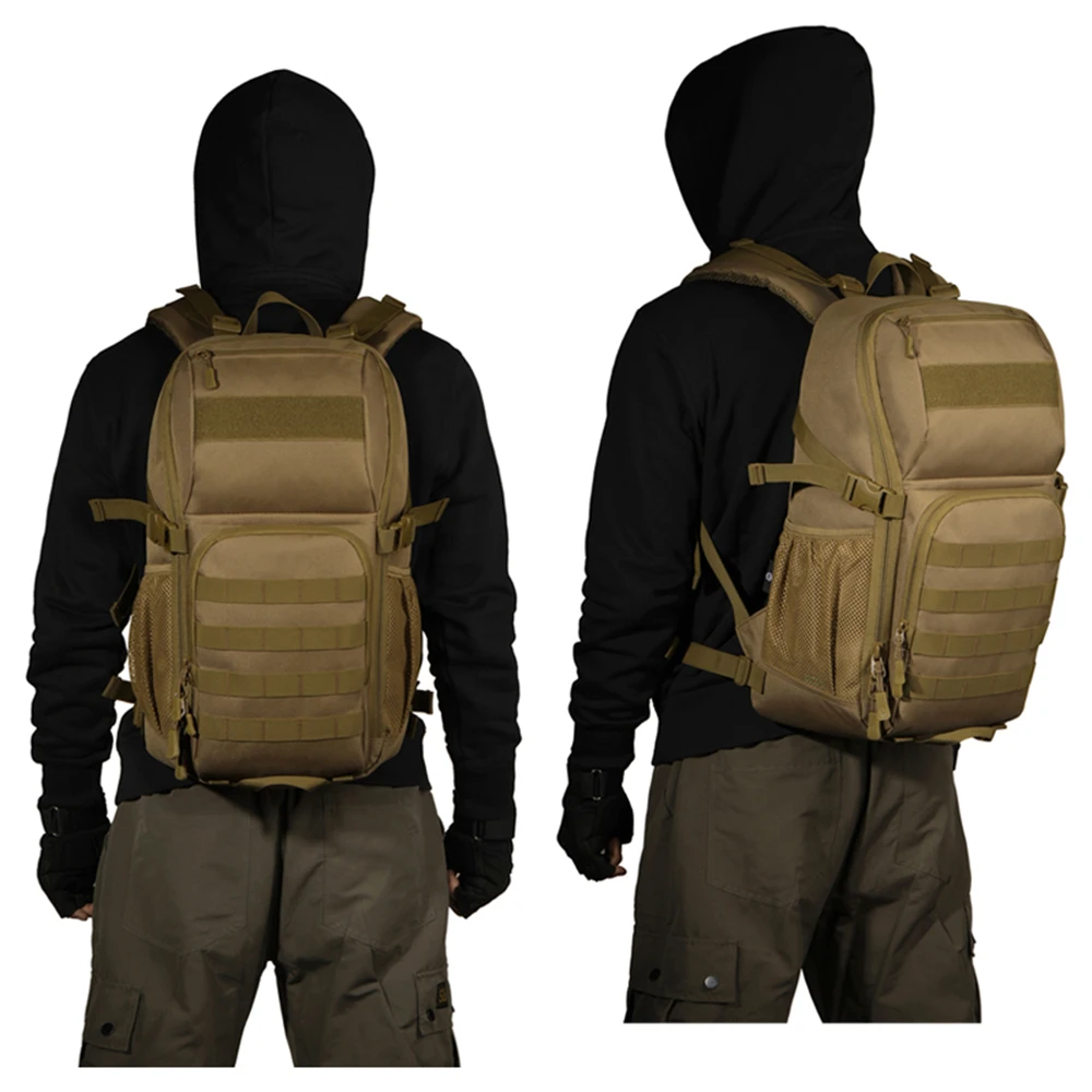 Tactical Backpack for Men, Outdoor Waterproof Trekking Fishing Rucksack, Hunting, Camping, Multi-purpose Molle Bag, 30L