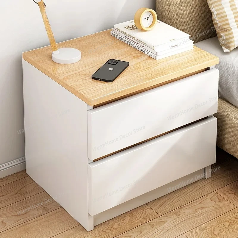 Minimalist Bedroom Nightstands Small Drawers Kawaii Luxury Bedside Table Nordic Modern Armoires De Chambre Live Room Furnitur