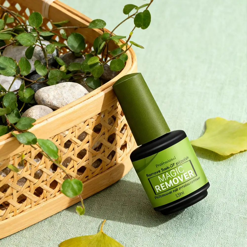 15 مللي ماجيك سريع جيل للأظافر مزيل طلاء الأظافر نظيفة الأشعة فوق البنفسجية نقع شبه إزالة مسمار أدوات الرسم وكيل دائم قبالة الورنيش مانيكير Clea E7Z3