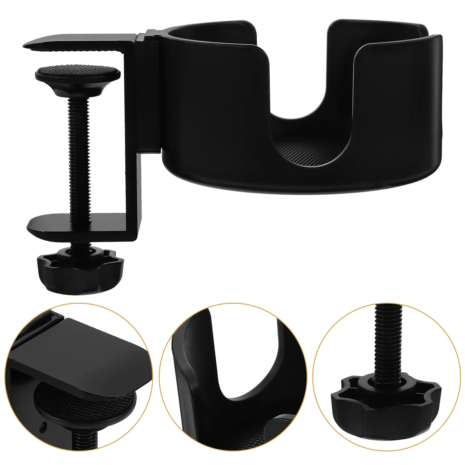 

Desktop Cup Holder Clip On Cup Holder Table Side Bottle Stand Table Side Cup Clip Stand