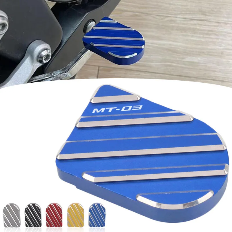 Motorrad Zubehör CNC Hinten Fuß Bremsen Pedale Hebel Schritt Platte Verlängerung Für MT 03 MT-03 MT-25 MT25 MT 03 25 2015-23