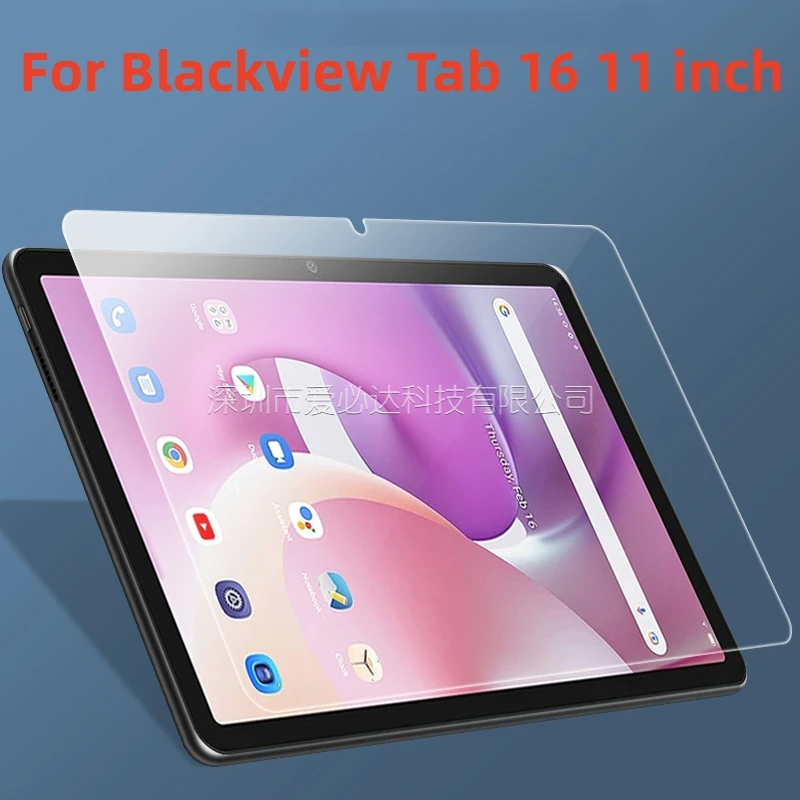 11 inch Tempered Glass Screen Protector For  Blackview Tab 16  Tablet Protective Film Guard