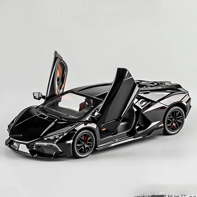 نموذج سيارة مصنوع من خليط معدني محاكاة مجموعة ثابتة من الحلي نموذج سيارة مقلد جديد تمامًا مع عادم التعبئة والتغليف قابل للرش