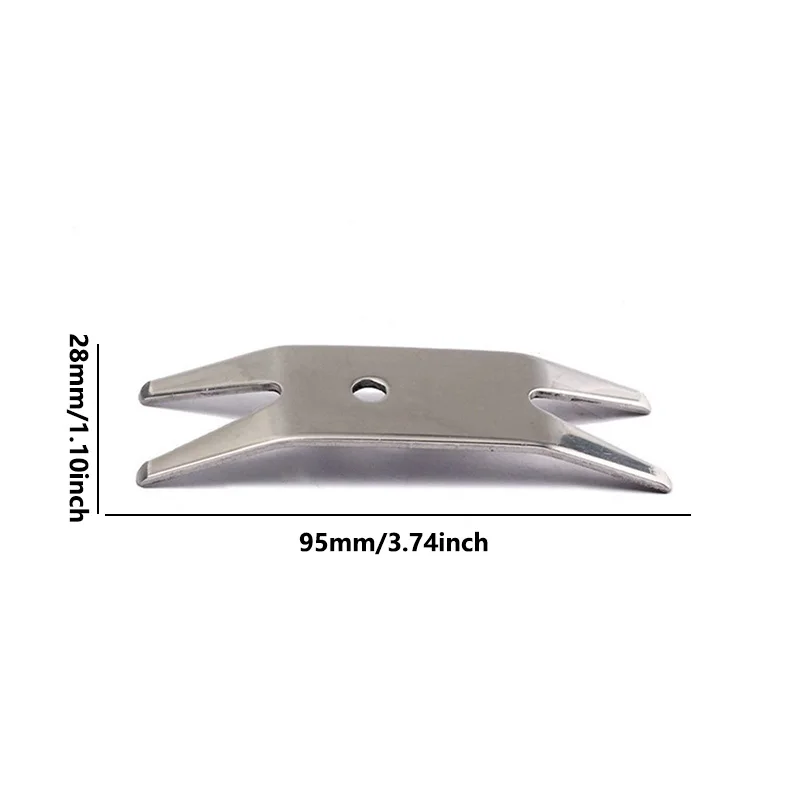 Premium Guitar Spanner Wrench Stainless Steel Dual-Head Design For Toggle Switch Knob Tuner And Bridge Pin Adjustment view 6
