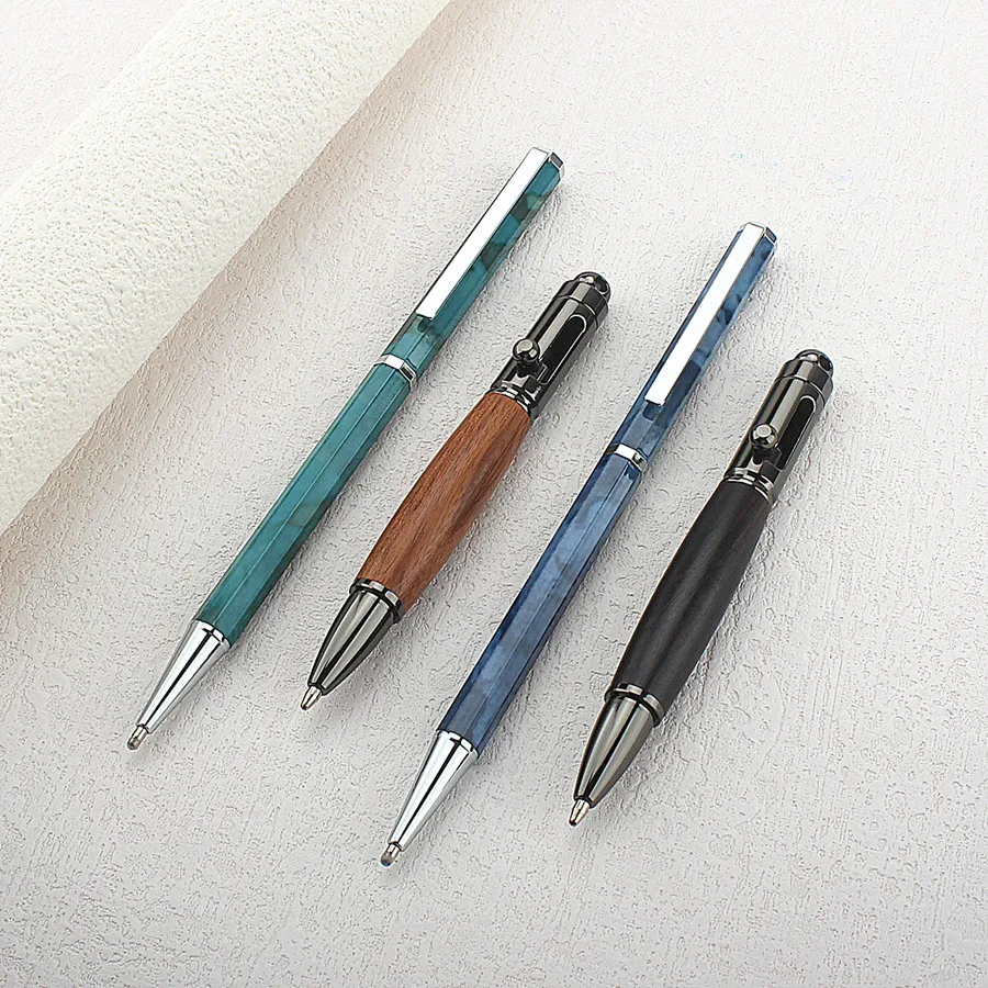 

1 of Luxury Fashion Ballpoint Pen - Stylish Design, Blue Ink, Strong Design AestheticOctagonal